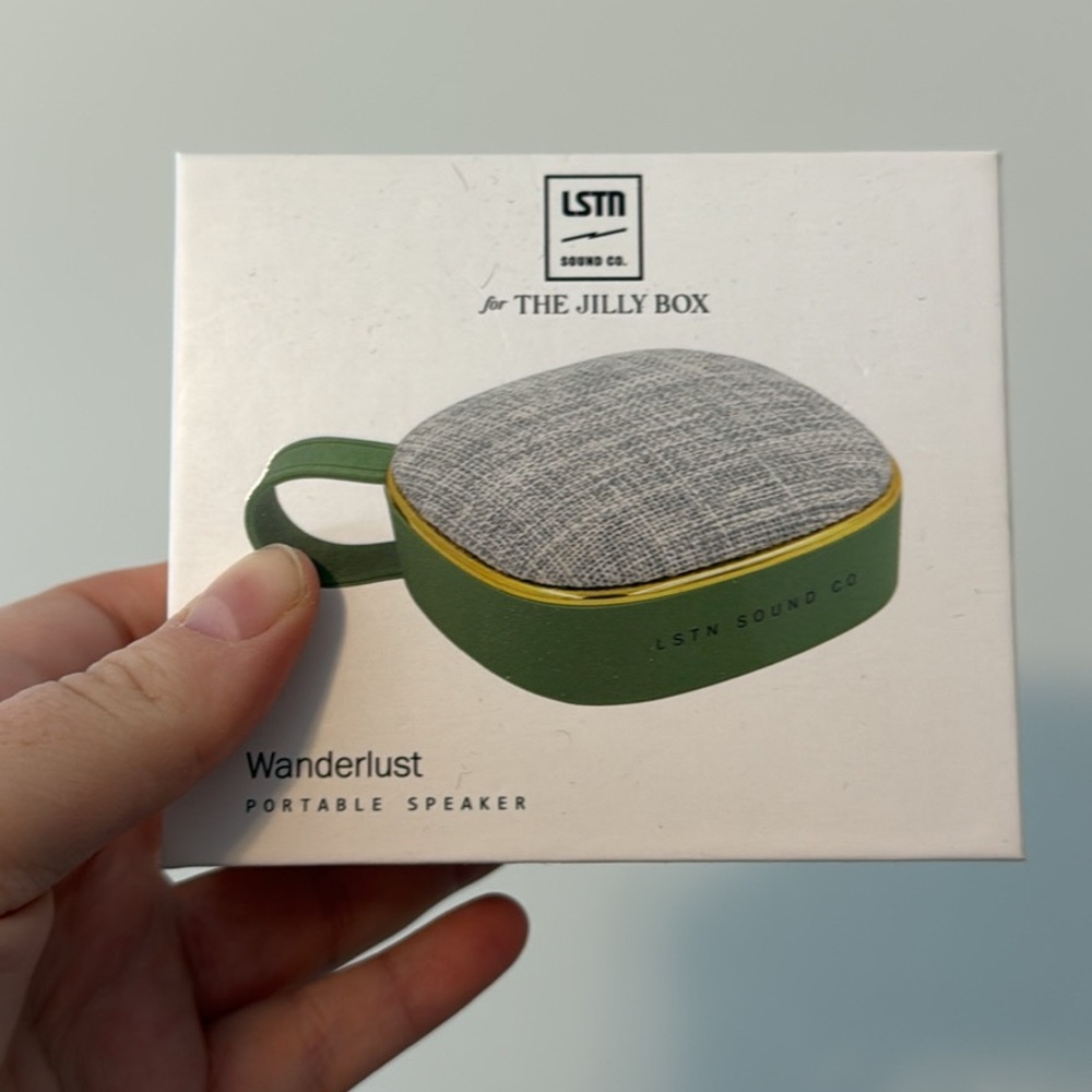 LSTN Wanderlust Portable Speaker x JillyBox